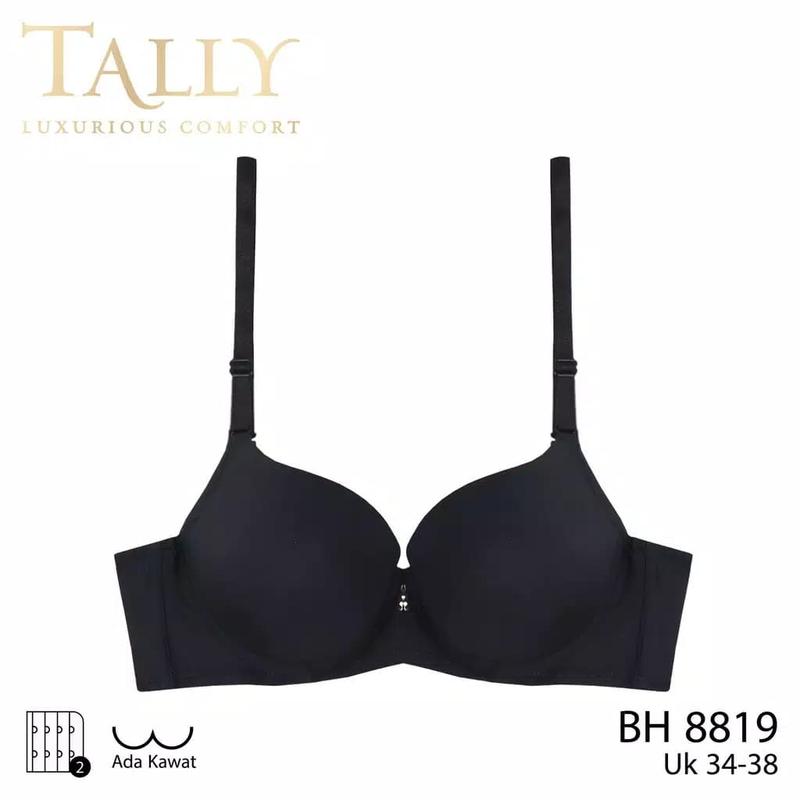TALLY Bra PUSH-Up 8819 Busa Tebal Berkawat CUP B 1