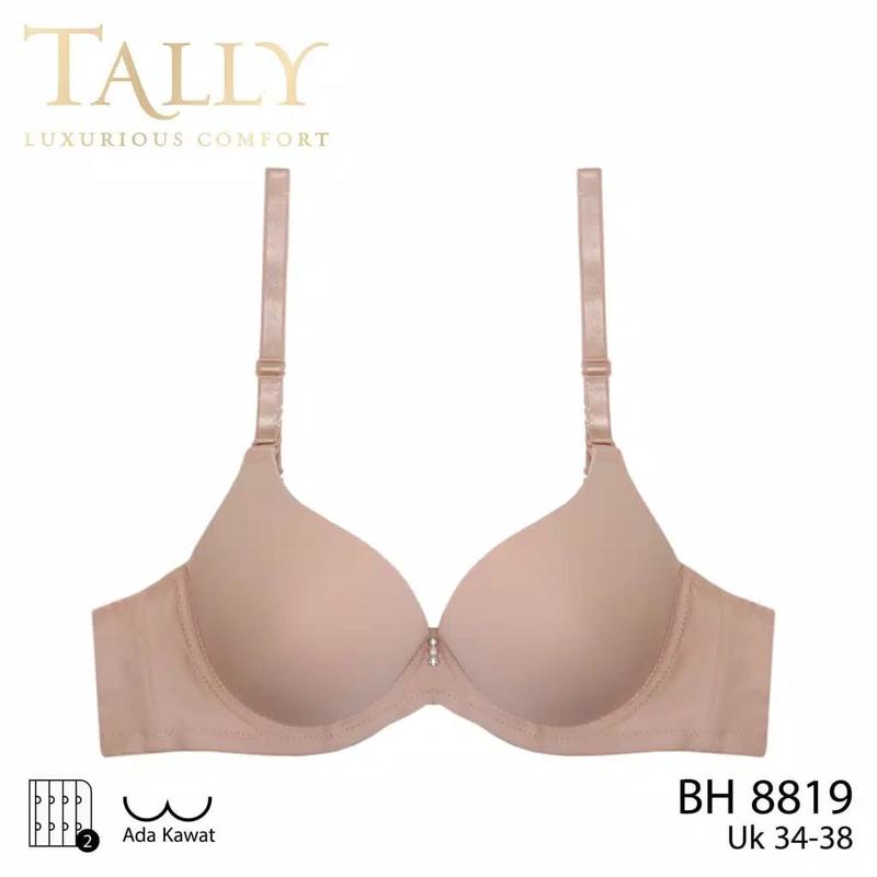 TALLY Bra PUSH-Up 8819 Busa Tebal Berkawat CUP B 3