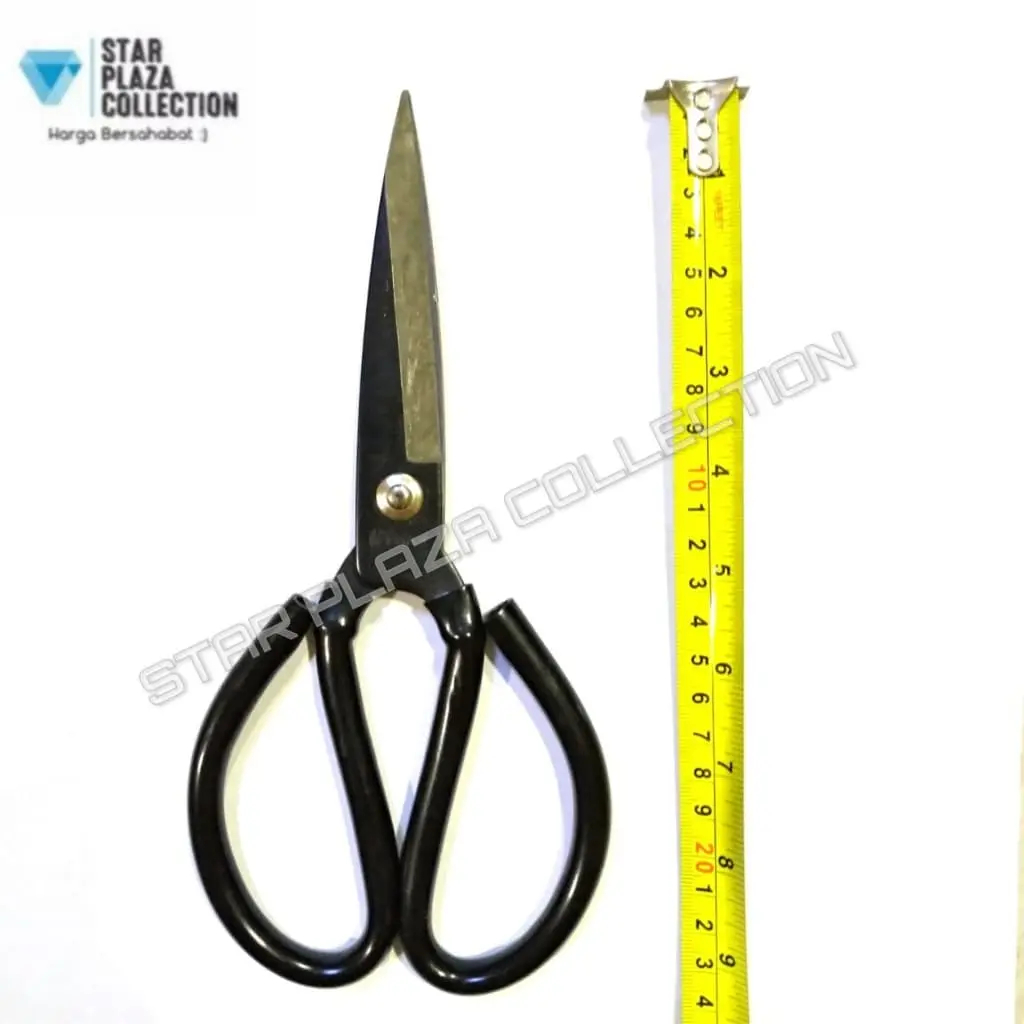 Gunting Potong Bahan Kain Kulit - Tailors Scissors - Gunting Kodok 9"
