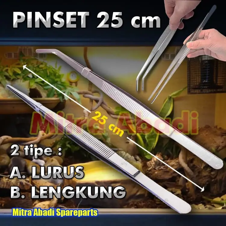 Pinset Besar Big Tweezer 25cm 25 cm 250mm