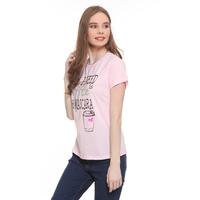 Gambar Habitat Girl - Dalanna All I need is Coffee T-Shirt - Kaos Katun Pink dari Mal Golden Truly Store Kota Administrasi Jakarta Utara 2 Tokopedia