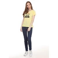 Gambar Habitat Girl - Meouw T-Shirt Yellow - Kaos Katun Kuning Sablon Rubber - Hijau dari Mal Golden Truly Store Kota Administrasi Jakarta Utara 4 Tokopedia