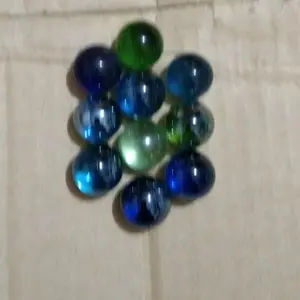 Gundu Metalik 10pcs Warna Random Kelereng Metalik untuk Mainan Anak dan Dekorasi Rumah