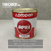 Gambar Dempul Kayu IMPRA wf115 (JATI) (1kg) dari Teguh tokobesi Kota Bandung 1 Tokopedia