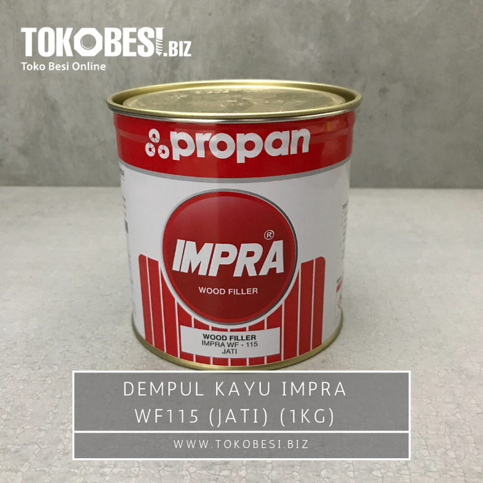 Gambar Dempul Kayu IMPRA wf115 (JATI) (1kg) dari Teguh tokobesi Kota Bandung Tokopedia