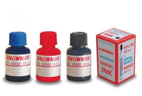 Gambar Refill Tinta Spidol Whiteboard Snowman - Merah dari Mitra Office_NEW Kota Surabaya Tokopedia