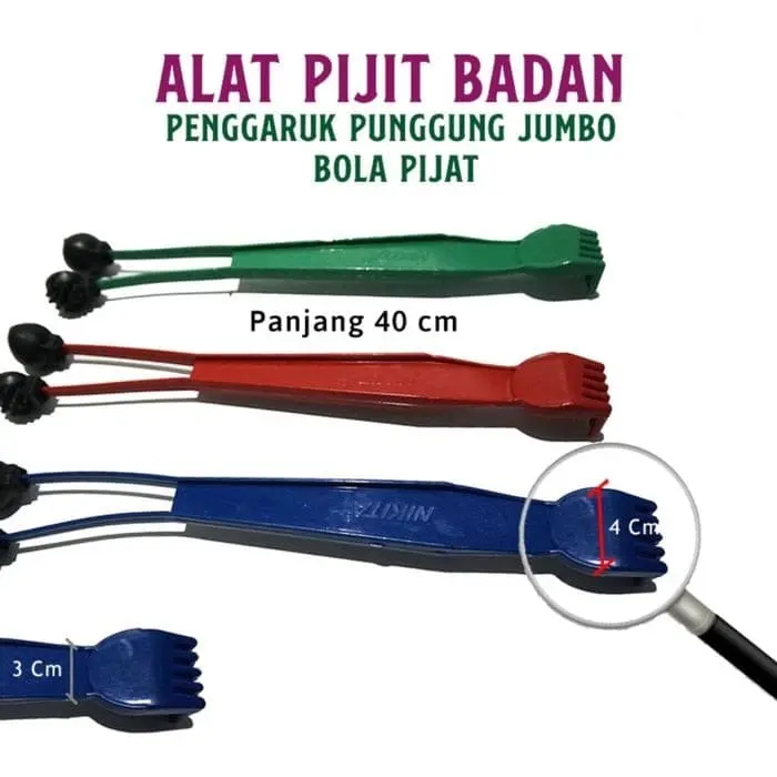 [GP JD] JUMBO Alat Garukan Punggung Alat Pijat Badan warna DOP - Rando 0