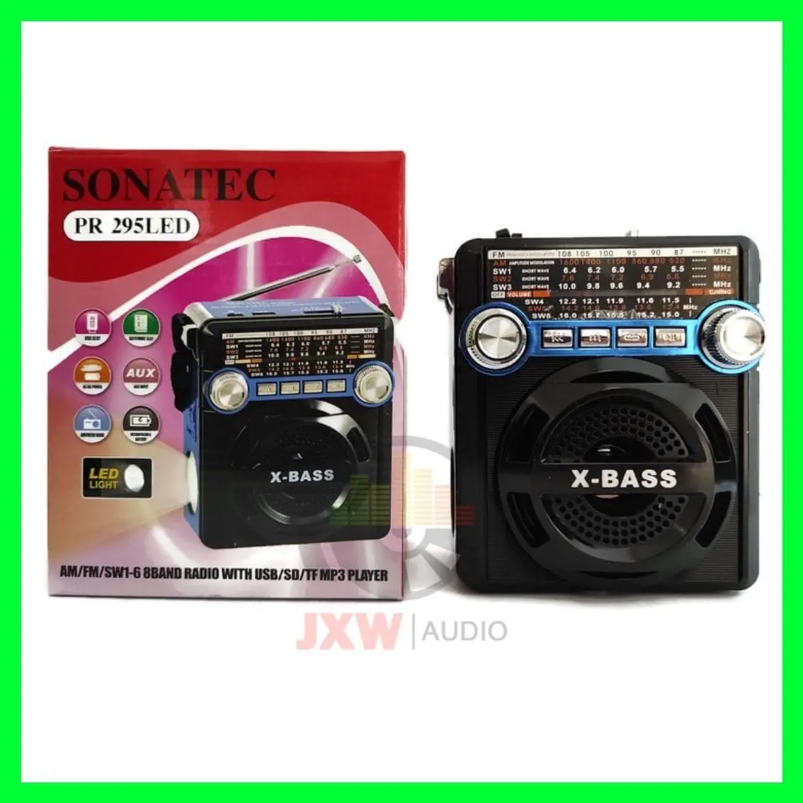 RADIO AM / FM USB MP3 PLAYER SENTER SONATEC PR 295 / PR-295 / PR295