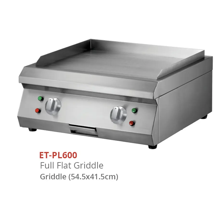 GETRA ELECTRIC FULL FLAT GRIDDLE ET-PL600