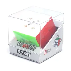 Magic Cube QiYi Magnetic 3x3 M MS Series Puzzle Kubus Stickerless 3x3x3 Magnetik Qi Yi