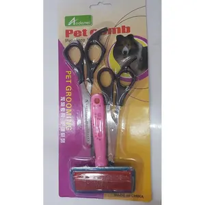 PET GROOMING AODEMEI 1 SET SISIR GUNTING