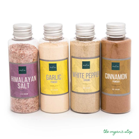 Gambar (HEMAT) TheOrganicStop Paket Bumbu B GARLIC+WHITE PEPPER+CINNAMON+SALT dari The Organic Stop Kota Administrasi Jakarta Selatan 1 Tokopedia