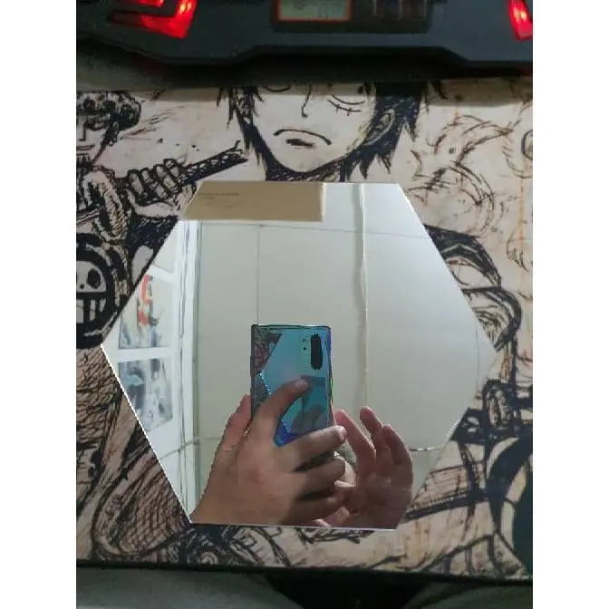 Hiasan Dinding Acrylic HEXAGONAL Impor Mirror Wall Stiker 4