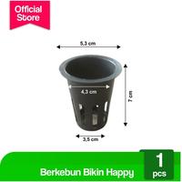 Gambar Netpot 7cm hitam hidroponik dari Potme Farm Kota Denpasar 3 Tokopedia