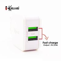 Gambar iKawai Travel Charger Adapter 2 Port USB Fast Charging 2.4A IKC2U2AW - Charger Only dari Ikawai Official Store Jakarta Pusat 4 Tokopedia