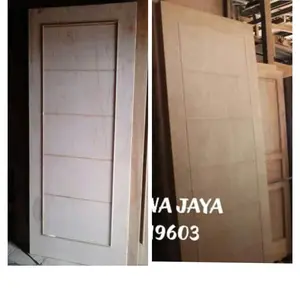 Pintu Triplek + Kusen Kayu Meranti