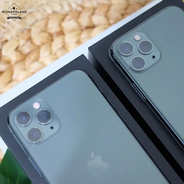 Gambar Second iPhone 11 Pro Max 256GB Nano+eSim, Fullset Original, Mulus - Midnight Green dari Wonderland Store Kota Malang 3 Tokopedia