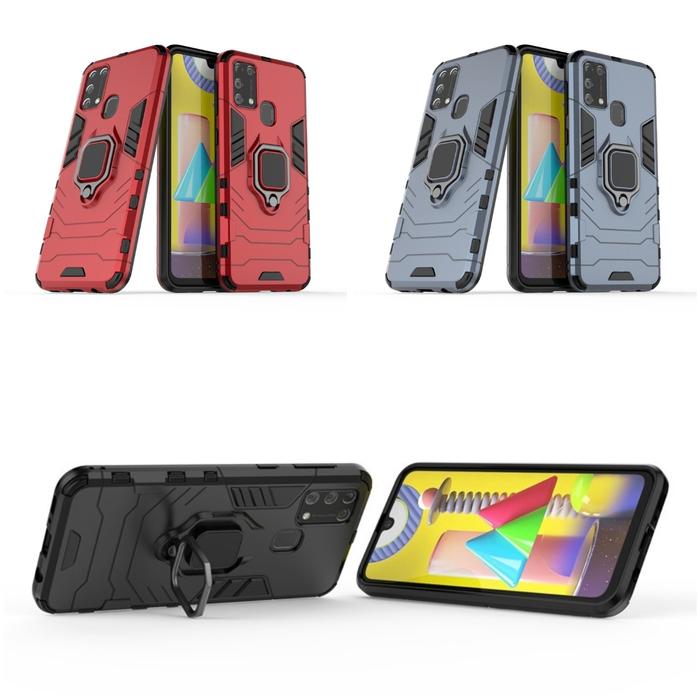 Gambar Casing Softcase Robot Samsung Galaxy M31 Hardcase Hybrid - Hitam dari hanamigadget Kota Administrasi Jakarta Selatan Tokopedia