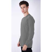 Gambar Houseofcuff Kaos Lengan Panjang Polos Cotton Combed Katun Abu tua - abu tua, S dari House of Cuff Kota Administrasi Jakarta Barat 4 Tokopedia