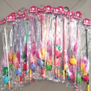 Mainan Kucing/Mainan Pancingan Bulu