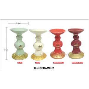 tempat lilin keramik uk 2