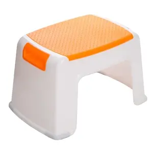 Green Leaf Shinpo Bangku Pendek Kursi Anak Plastik Solido Italy Amado