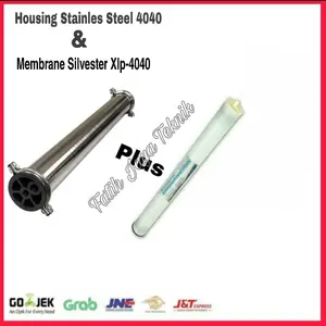 Membrane RO 2000 Gpd Membrane silvertec XLP-4040 Dan Housing SS 4040