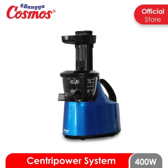 Gambar Cosmos CJ-3920 - Slow Juicer 600 ml (Blue/Red) - Biru dari Cosmos Mall Kota Administrasi Jakarta Barat Tokopedia