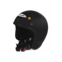 Gambar Helm Bogo Zeus Retro Hitam Doff dari HelmPro Kota Bandung 1 Tokopedia
