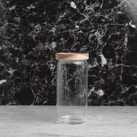 Gambar Glass Food Jar with Wooden Lid 1000ml (F11) dari Brewsuniq Store Kota Medan 1 Tokopedia