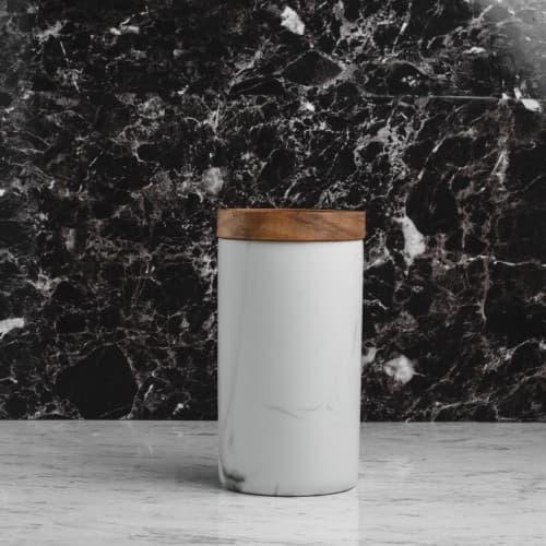 Gambar Marble Art Round Food Jar 1300ml dari Brewsuniq Store Kota Medan Tokopedia