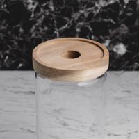 Gambar Glass Food Jar with Wooden Lid 1000ml (F11) dari Brewsuniq Store Kota Medan 3 Tokopedia