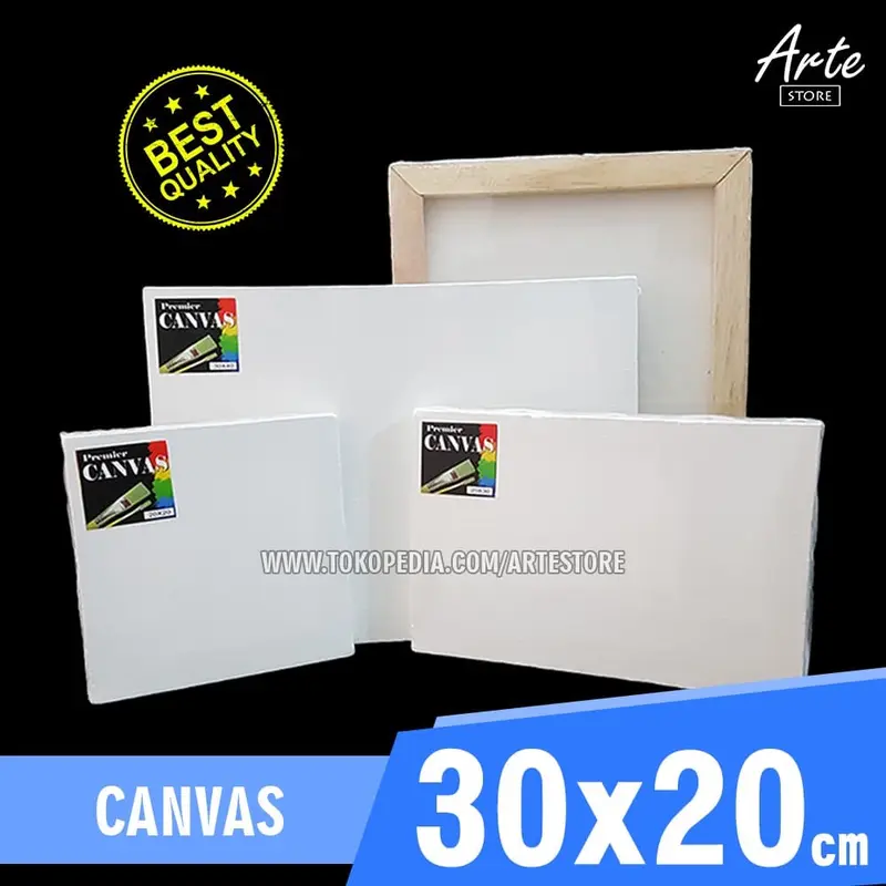 Kanvas Lukis 30 x 20 cm 0