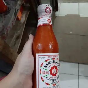 Saos sambal Cab Ibu Jari /Saos sambal cap Jempol 320ml