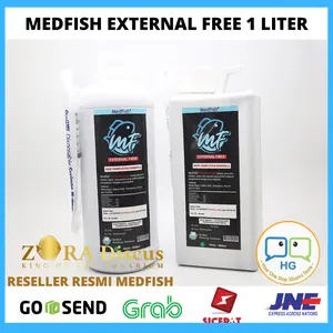 Reseller Resmi Obat Ikan MEDFISH External Free 1 Liter Per Botol