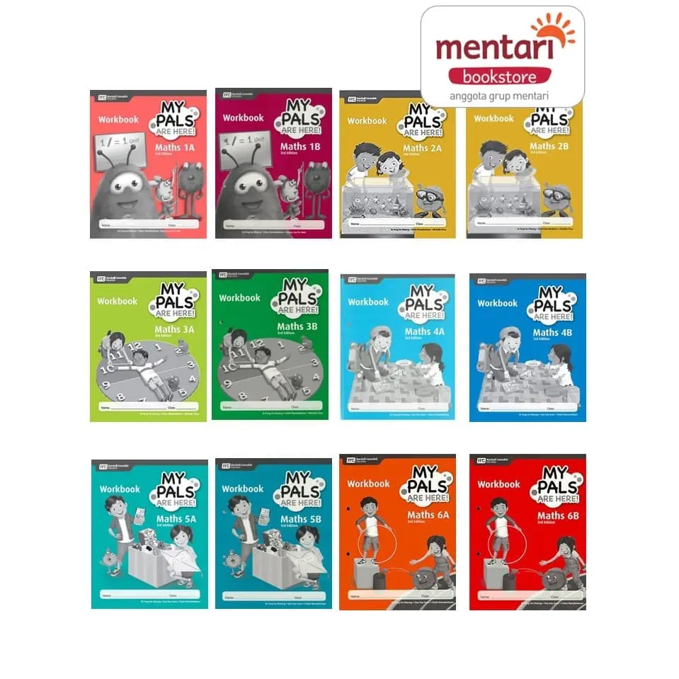 My Pals Are Here Maths - Workbook (3E) | Buku Pelajaran SD