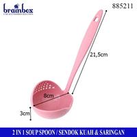 Gambar Soup Spoon Utensil Centong Sendok Sop Sendok Kuah Sup - Beige dari Brainbox Car and Home Kota Batam 2 Tokopedia