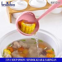 Gambar Soup Spoon Utensil Centong Sendok Sop Sendok Kuah Sup - Beige dari Brainbox Car and Home Kota Batam 5 Tokopedia