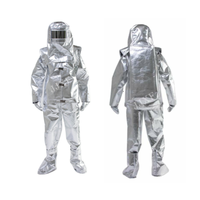 Gambar Baju Safety Pemadam Api – Aluminium Suit Fire Resistant 550°C - XL dari gudangsafetycom Kota Administrasi Jakarta Barat 4 Tokopedia