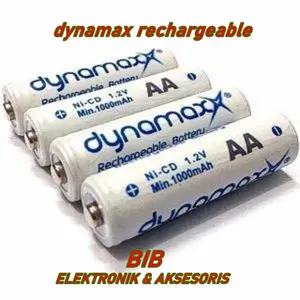 BATERAI CAS AA / DYNAMAX RECHARGEABLE BATTERY AA / BATERAI CAS A2