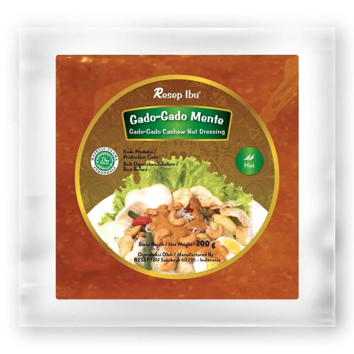Gambar Resep Ibu Bumbu Gado-Gado Mente Sedang 200gr dari Resep Ibu Surabaya Kota Surabaya Tokopedia