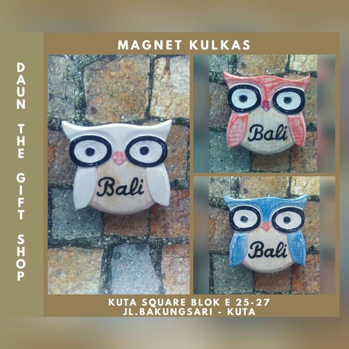 Gambar MAGNET OWL 10CM x 9CM MAGNET KULKAS TEMPELAN KULKAS ( 03-1082 ) dari Daun The Gift Shop Kab. Badung Tokopedia