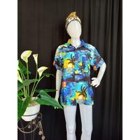 Gambar KEMEJA PANTAI khas BALI size XL (Real Foto) dari Maha Grosir Bali Kota Denpasar 1 Tokopedia
