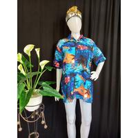 Gambar KEMEJA PANTAI khas BALI size XL (Real Foto) dari Maha Grosir Bali Kota Denpasar 3 Tokopedia