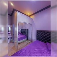 Gambar Wardrobe/lemari pakaian minimalis hpl dari Fokus furniture Kota Depok 2 Tokopedia