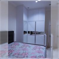 Gambar Wardrobe/lemari pakaian minimalis hpl dari Fokus furniture Kota Depok 3 Tokopedia