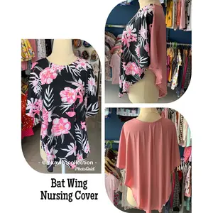Nursing cover / apron menyusui bat winng