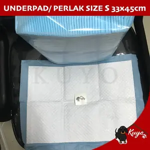 Size 33x45cm Perlak Underpad Tempat Pipis Anjing Kucing Pee Pad (S)