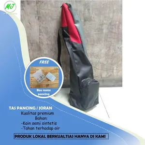 Tas Pancing Bahan Kulit Semi Sintetis Panjang 100 cm FREE BOX PANCING