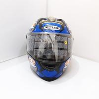 Gambar Helm Zeus ZS-811 Black/AL35 Blue Fullface - L dari Bike Master Kota Bandung 3 Tokopedia